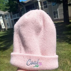 Coal Pink Beanie